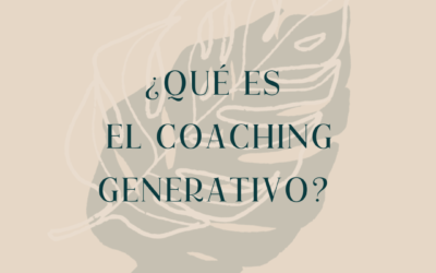 ¿Qué es el Coaching Generativo?